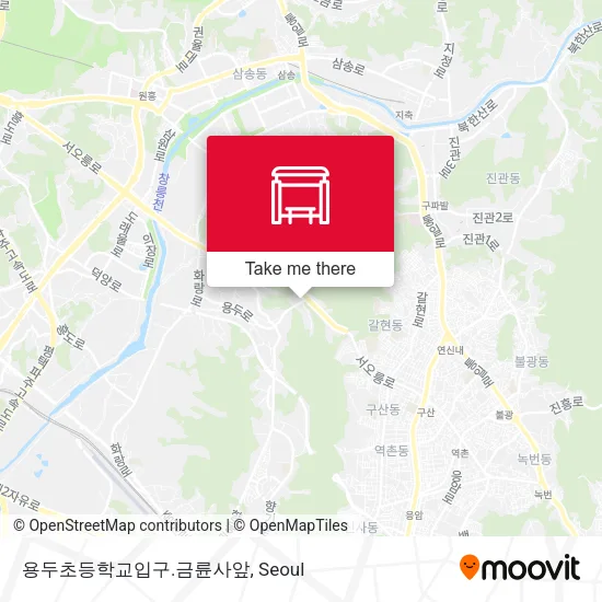 용두초등학교입구.금륜사앞 map