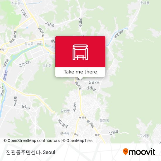 진관동주민센타 map