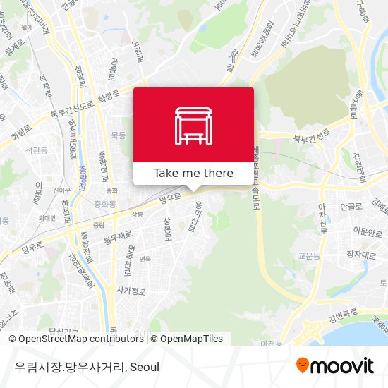 우림시장.망우사거리 map