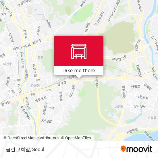 금란교회앞 map