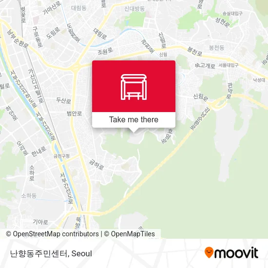 난향동주민센터 map