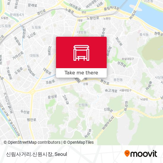 신림사거리.신원시장 map