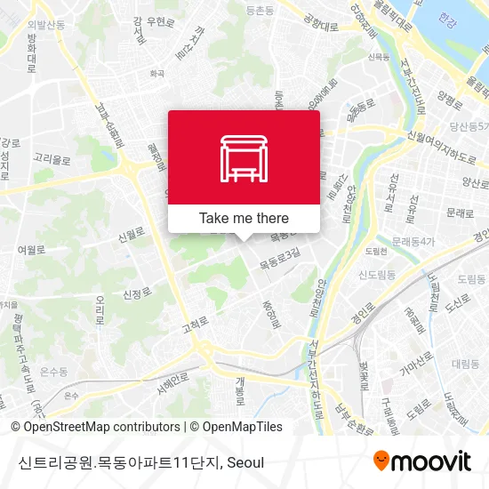 신트리공원.목동아파트11단지 map