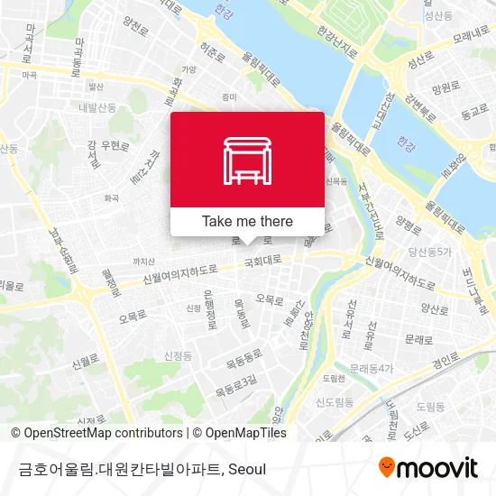 금호어울림.대원칸타빌아파트 map