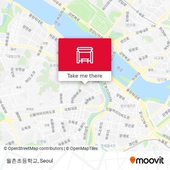월촌초등학교 map