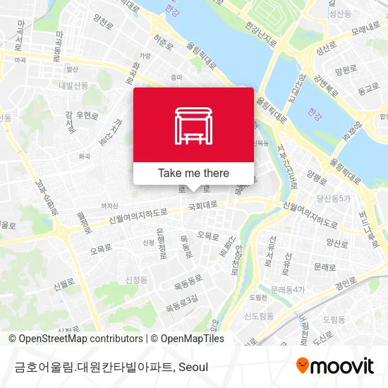 금호어울림.대원칸타빌아파트 map
