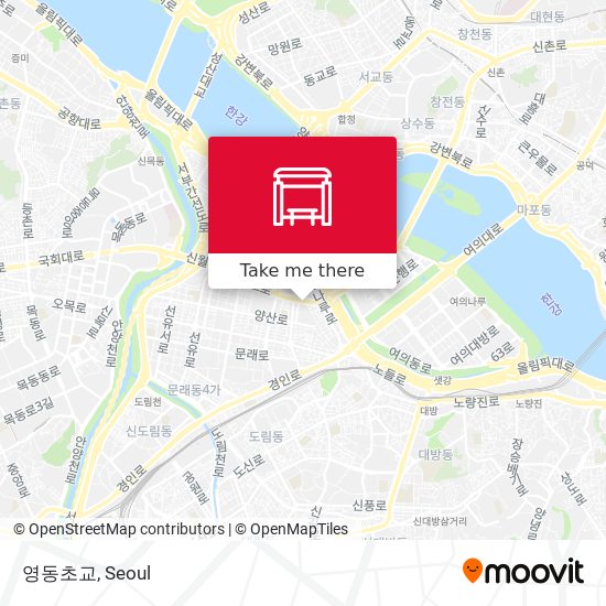 영동초교 map