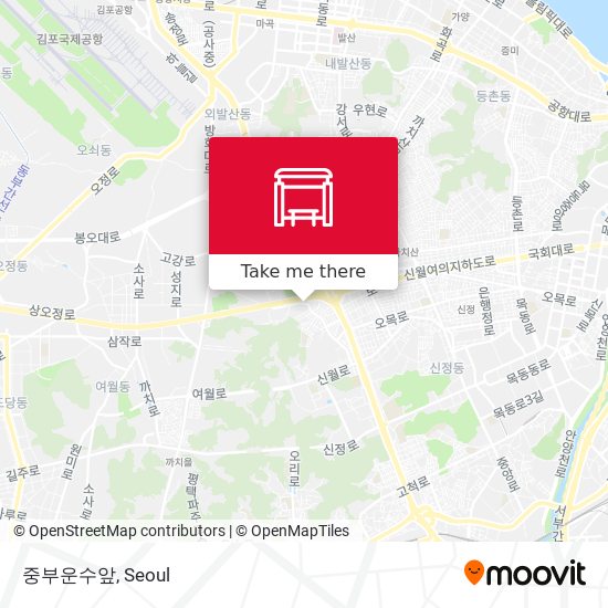 중부운수앞 map