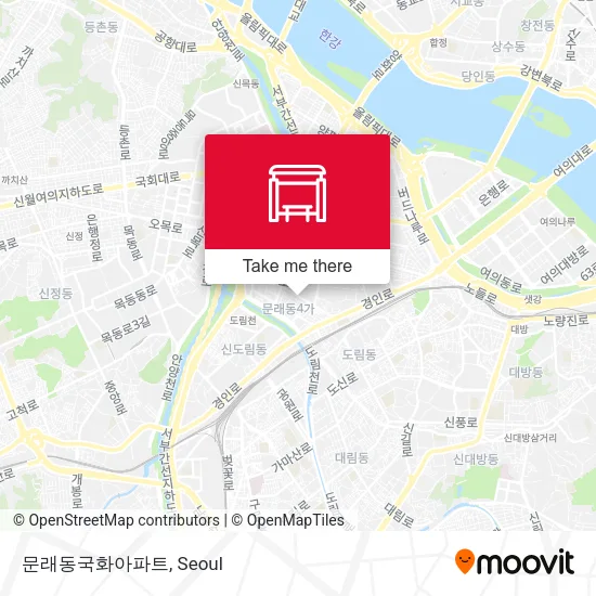 문래동국화아파트 map