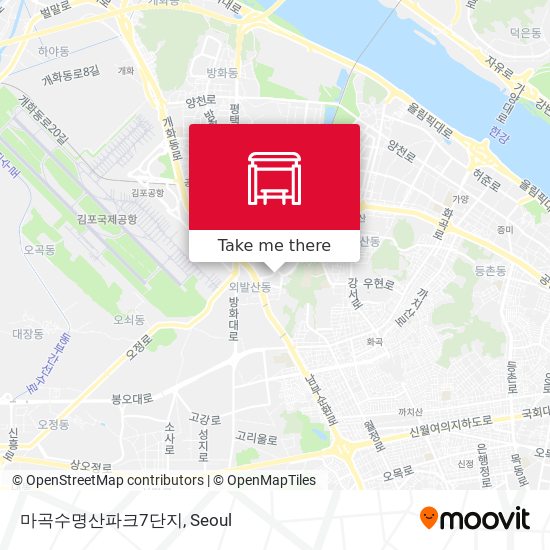 마곡수명산파크7단지 map