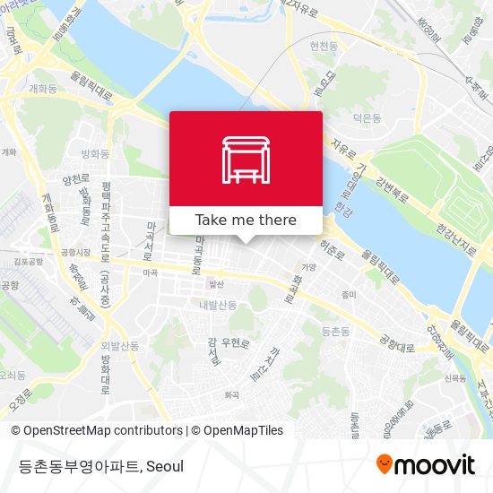 등촌동부영아파트 map