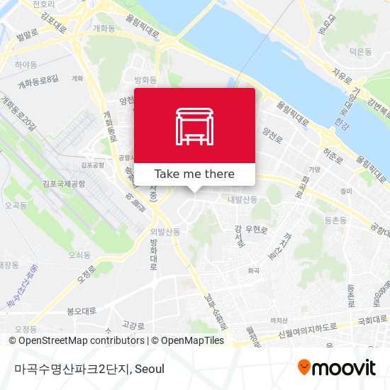 마곡수명산파크2단지 map
