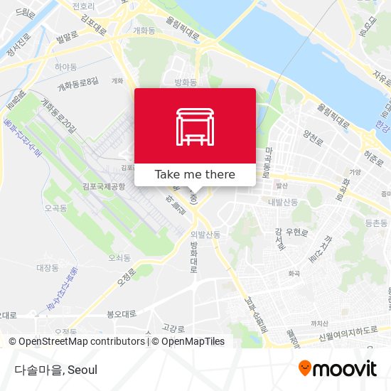다솔마을 map