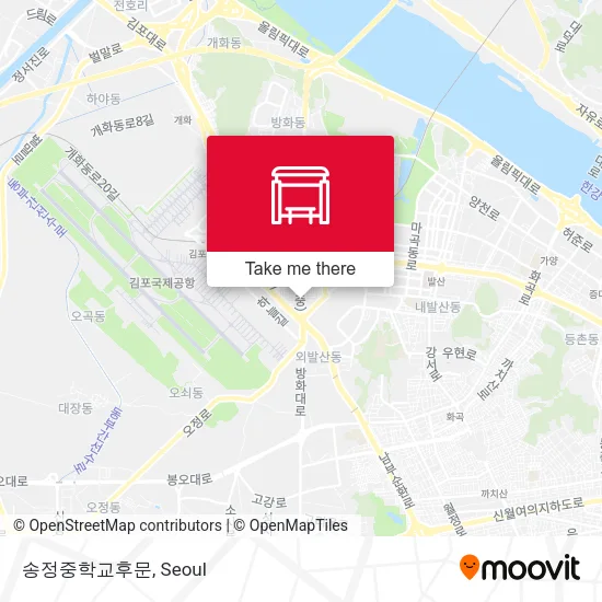 송정중학교후문 map