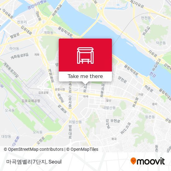마곡엠벨리7단지 map