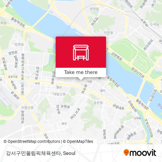 강서구민올림픽체육센타 map