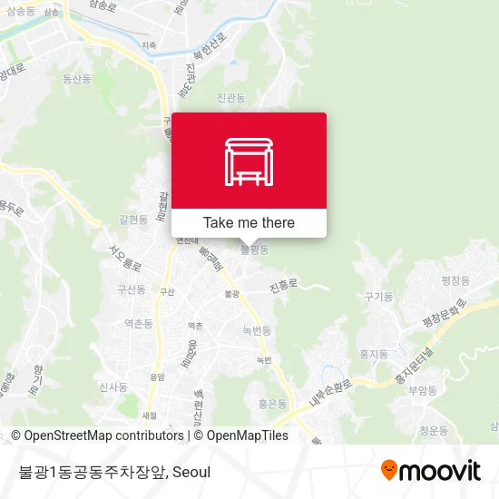 불광1동공동주차장앞 map
