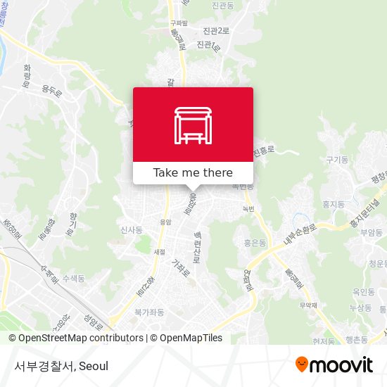 서부경찰서 map