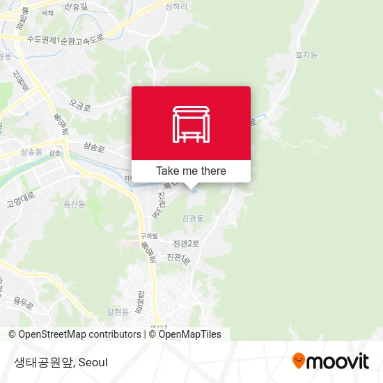 생태공원앞 map
