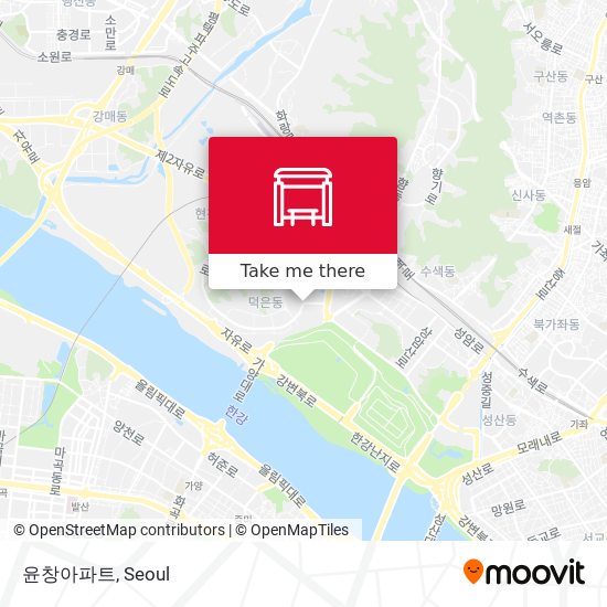 윤창아파트 map