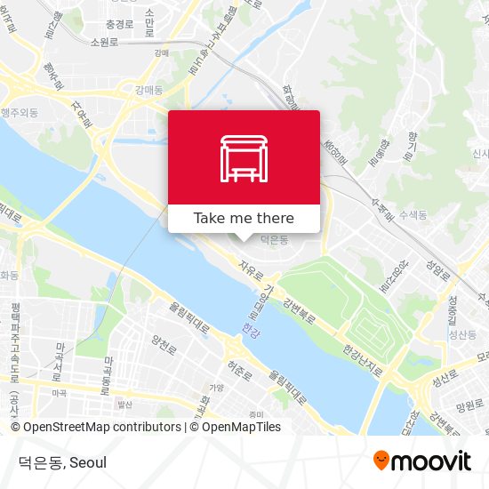 덕은동 map