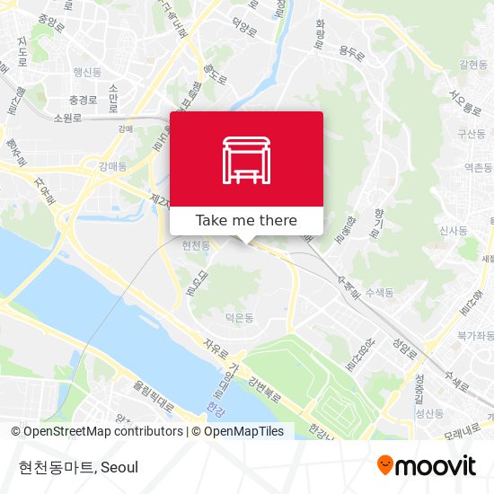 현천동마트 map