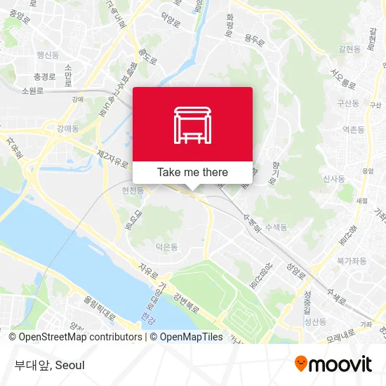 부대앞 map