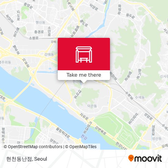 현천동난점 map