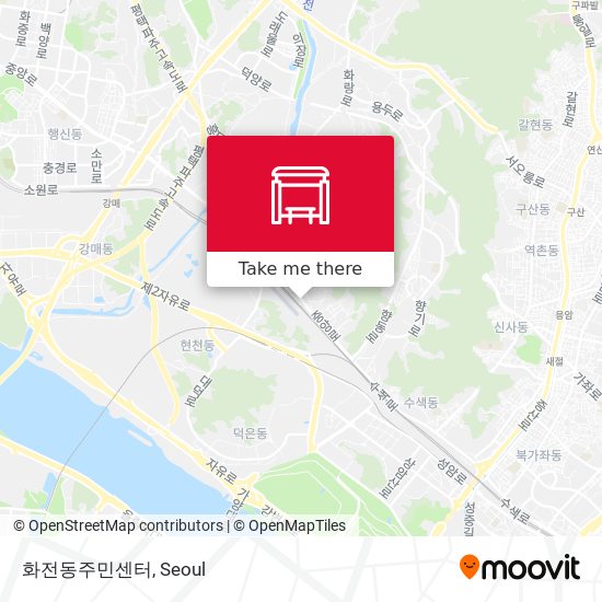 화전동주민센터 map
