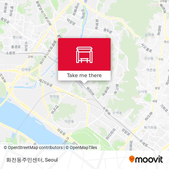 화전동주민센터 map