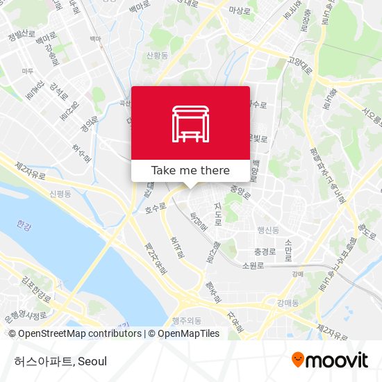 허스아파트 map