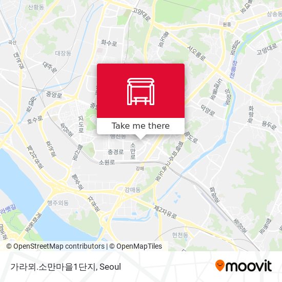 가라뫼.소만마을1단지 map