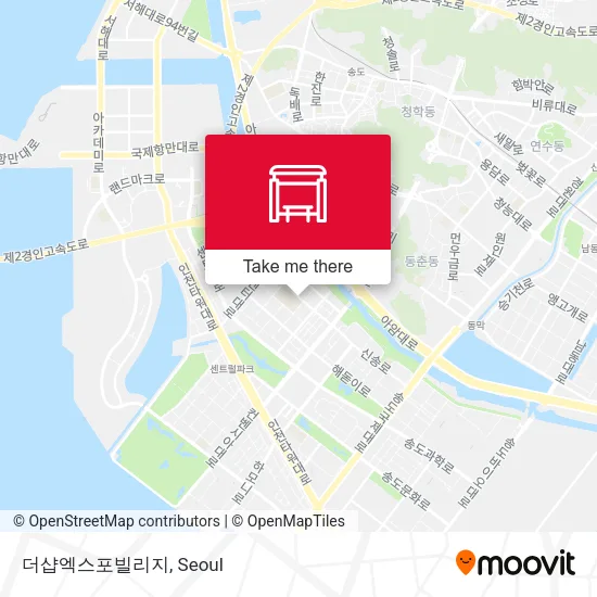 더샵엑스포빌리지 map