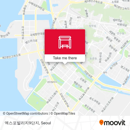 엑스포빌리지9단지 map