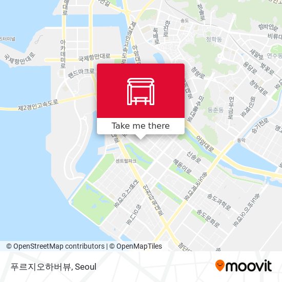 푸르지오하버뷰 map
