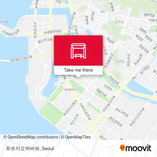 푸르지오하버뷰 map