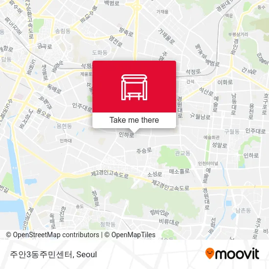 주안3동주민센터 map