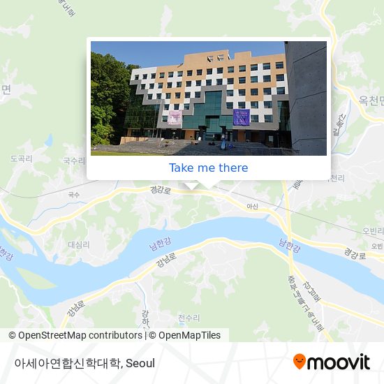 아세아연합신학대학 map