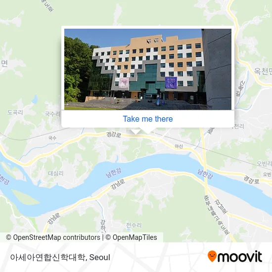 아세아연합신학대학 map