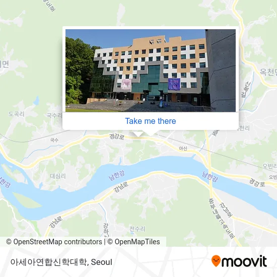 아세아연합신학대학 map