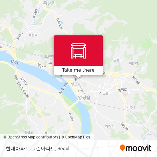 현대아파트.그린아파트 map