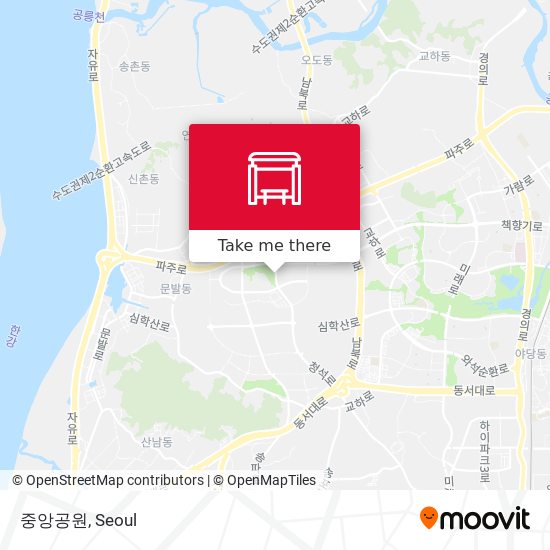 중앙공원 map