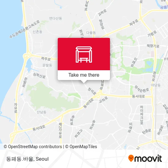 동패동.바울 map