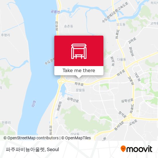 파주파비뇽아울렛 map