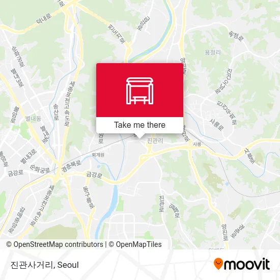 진관사거리 map