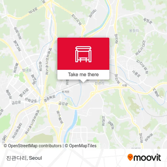 진관다리 map