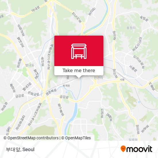 부대앞 map