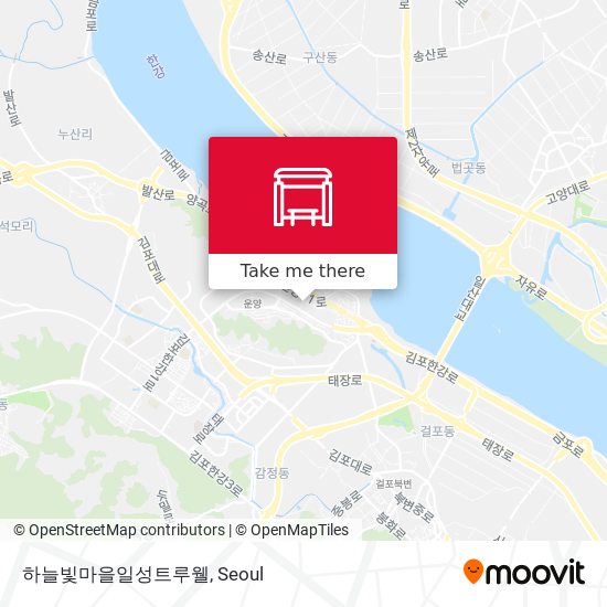 하늘빛마을일성트루웰 map