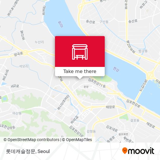 롯데캐슬정문 map
