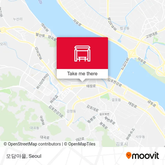 모담마을 map